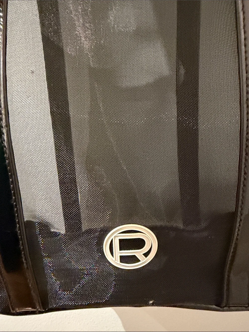 L’ Oreal “I'm Worth It” Black Mesh Tote Bag